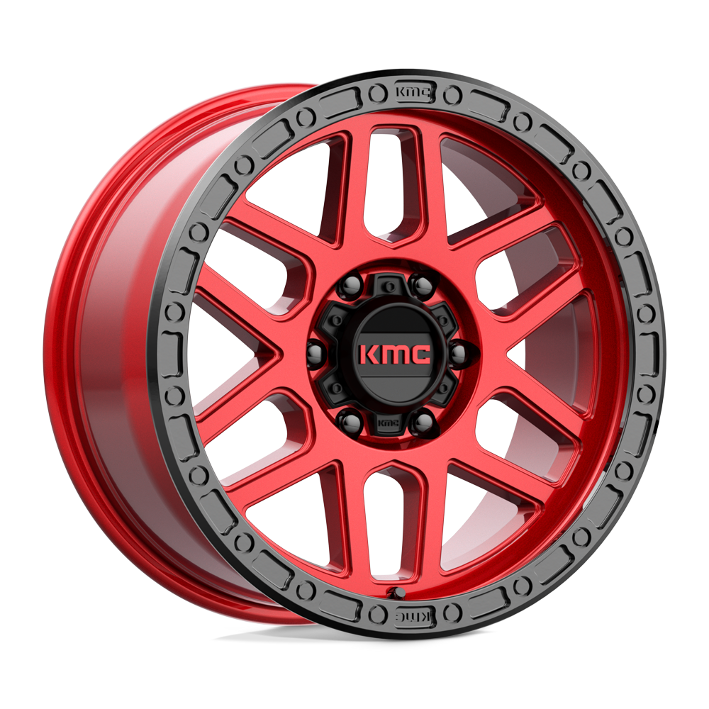 KMC KM544 MESA CANDY RED WITH wheel