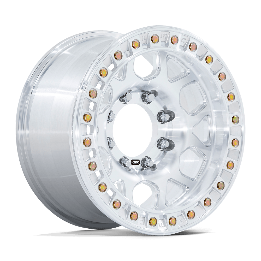 KMC KM450 MESA FORGED SLOTTED BEADLOCK BLANK RAW wheel