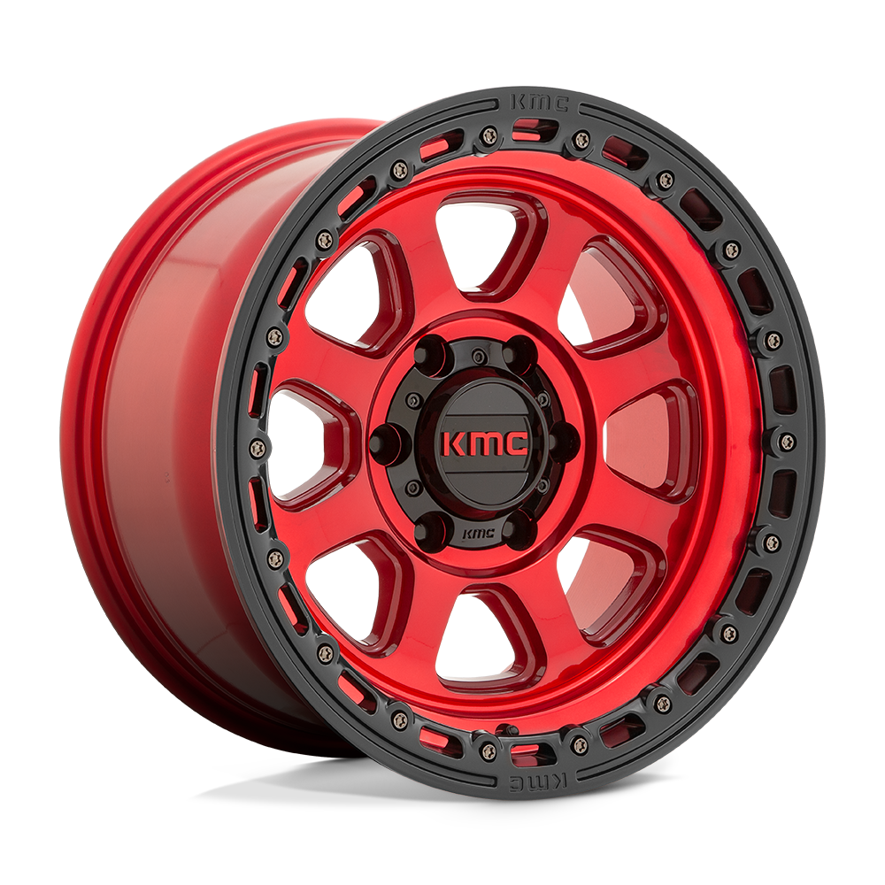 KMC KM548 CHASE CANDY RED WITH wheel