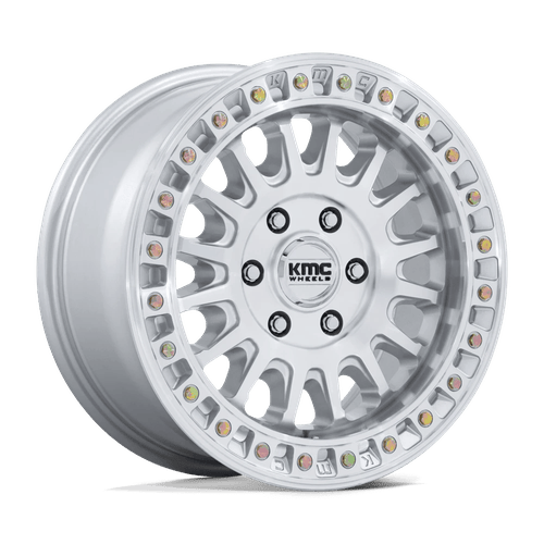 KMC KM552 IMS Gloss Silver w/ Machined Face