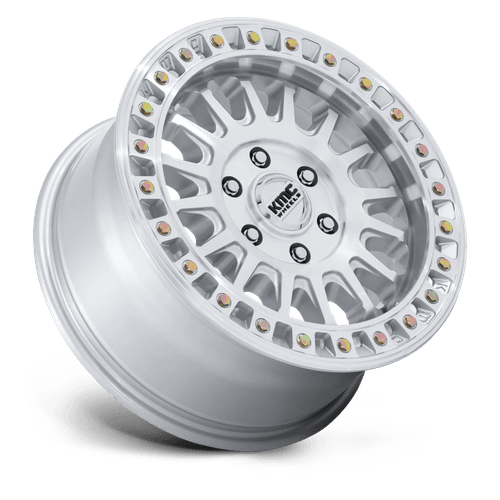 KMC KM552 IMS Gloss Silver w/ Machined Face