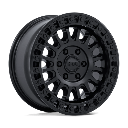 KMC KM552 IMS Matte Black w/ Gloss Black Lip