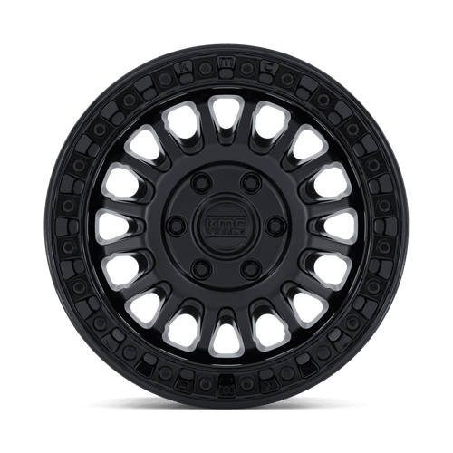 KMC KM552 IMS Matte Black w/ Gloss Black Lip