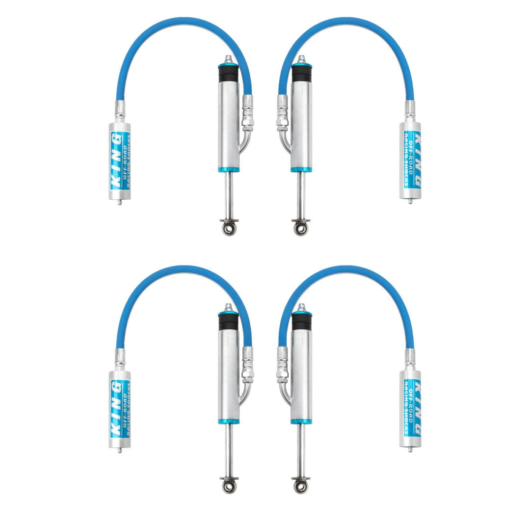 King Shocks 2.0 Performance w/ Remote Reservoir Shocks Set for 1991-2000 Mitsubishi Montero 4WD RWD - King Shocks