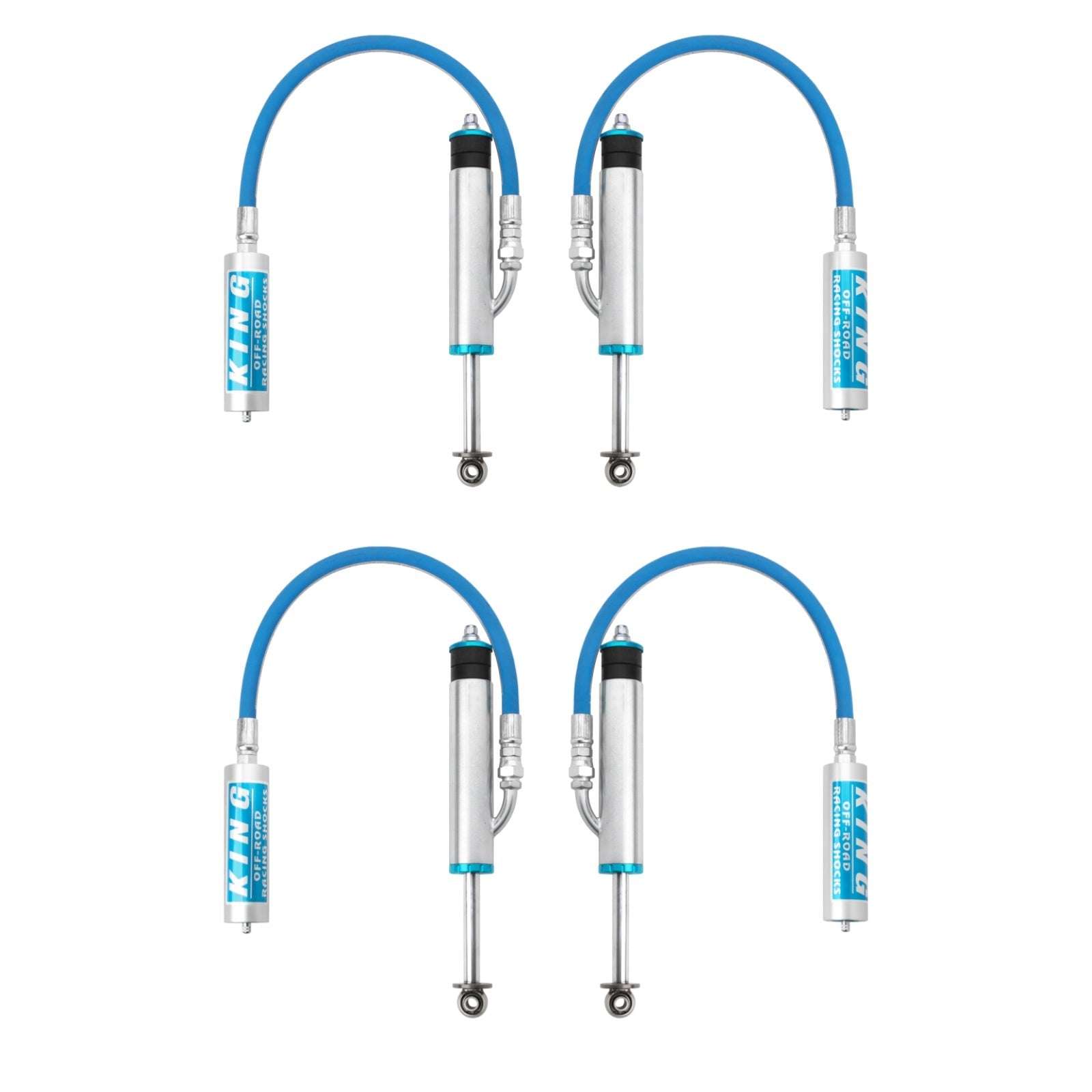 2.5 Performance Series Shocks Set for 2009-2020 Toyota Land Cruiser 150 4WD - King Shocks