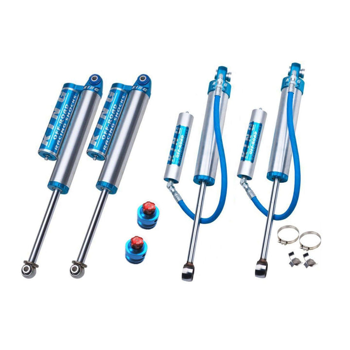 King Shocks 2.0 Performance w/ Remote Reservoir Shocks Set for 1997-2010 Nissan Patrol Y61 4WD - King Shocks
