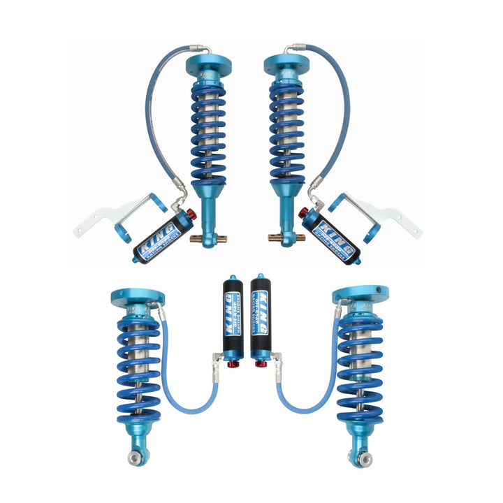 King Shocks 2.5 Performance Coilovers w/ Remote Reservoir Set for 2014-2024 Ford Expedition 4WD w/0-3" lift - King Shocks