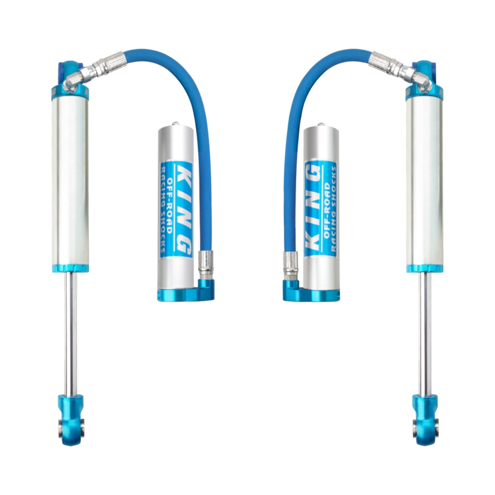 King Shocks 2.5 Performance w/ Remote Reservoir Shocks Rear Pair for 2008-2022 Toyota Sequoia 4WD - King Shocks