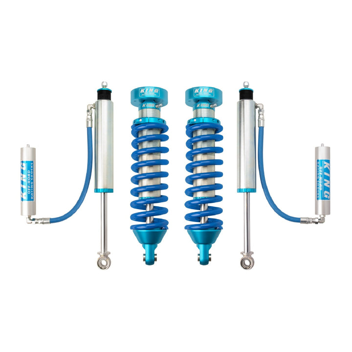 King Shocks 2.5 Performance Coilovers + Rear Reservoir Shocks Set for 1996-2002 Toyota Land Cruiser 90 4WD w/0-2.5" lift - King Shocks