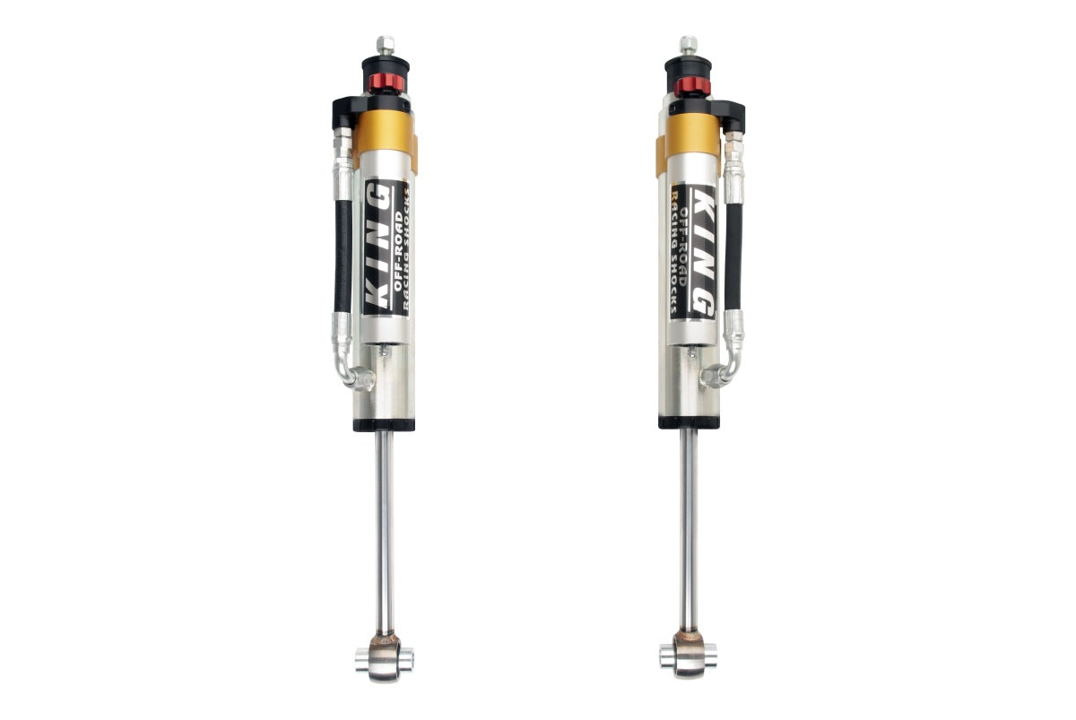 King Shocks 2.5 Performance w/ Adjustable Remote Reservoir Shocks Pair 25001-301A-OPT-OEM-1203 - King Shocks