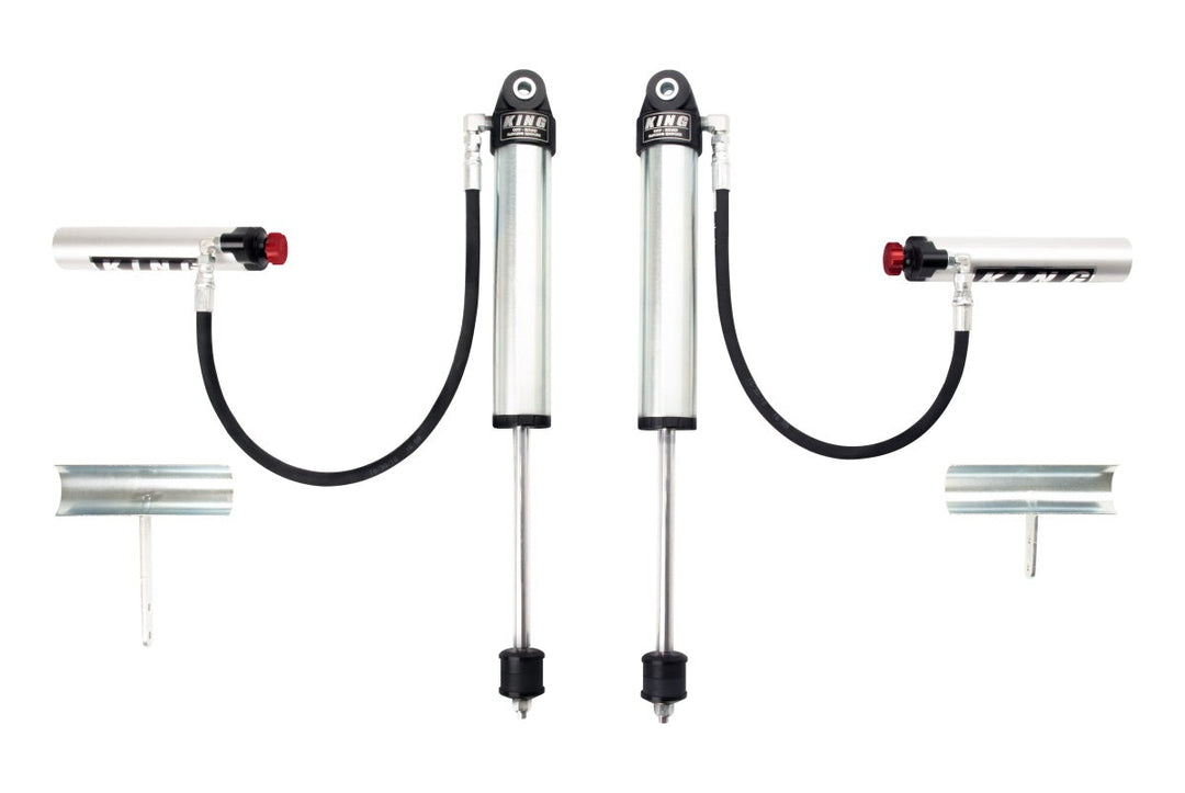 King Shocks 2.5 Performance w/ Adjustable Remote Reservoir Shocks Pair 25001-319A-OPT-OEM-1203 - King Shocks