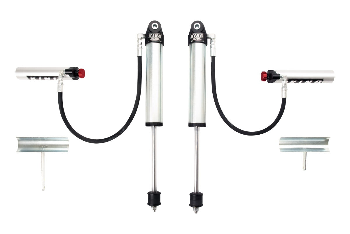 King Shocks 2.5 Performance w/ Adjustable Remote Reservoir Shocks Pair 25001-319A-OPT-OEM-1203 - King Shocks