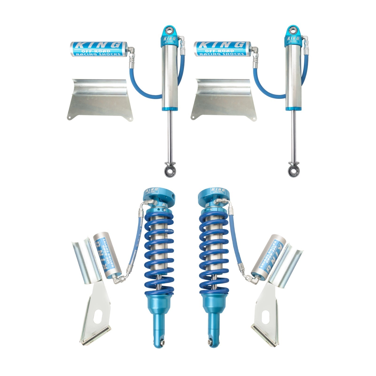 2.5 Performance Series Shocks Set for 2011-2015 Toyota HiLux 4WD w/0-2.5" lift - King Shocks