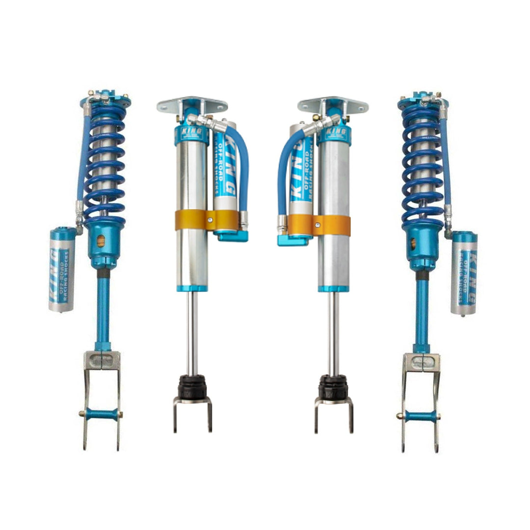 King Shocks 2.5 Performance Coilovers w/ Remote Reservoir Set for 2011-2015 Jeep Grand Cherokee 4WD w/0-2.5" lift - King Shocks
