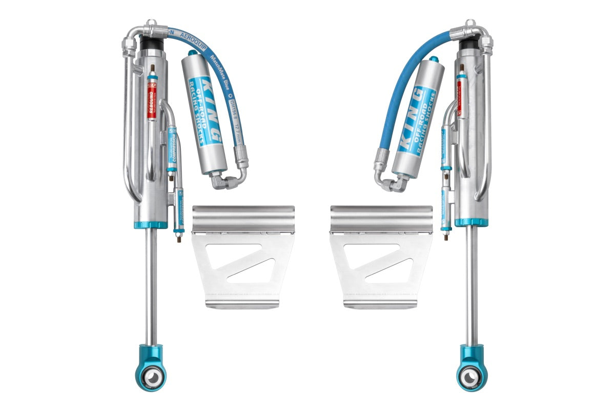 King Shocks 2.5 Performance w/ 3 Tube Bypass Reservoir Shocks Rear Pair for 2010-2024 Toyota 4Runner 4WD w/0-2.5" lift - King Shocks