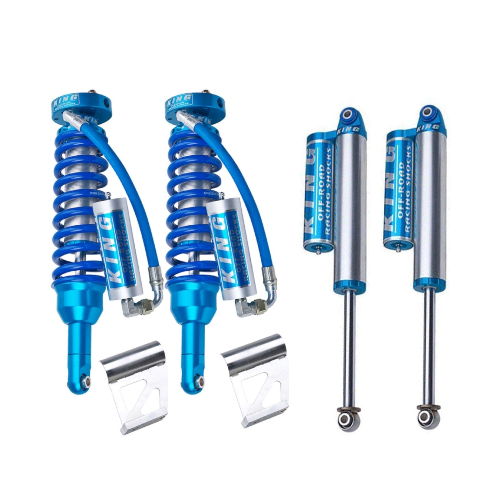 2.5 Performance Series Shocks Set for 2007-2018 Chevrolet Silverado 1500 w/ProComp Lift 4WD w/6" lift - King Shocks