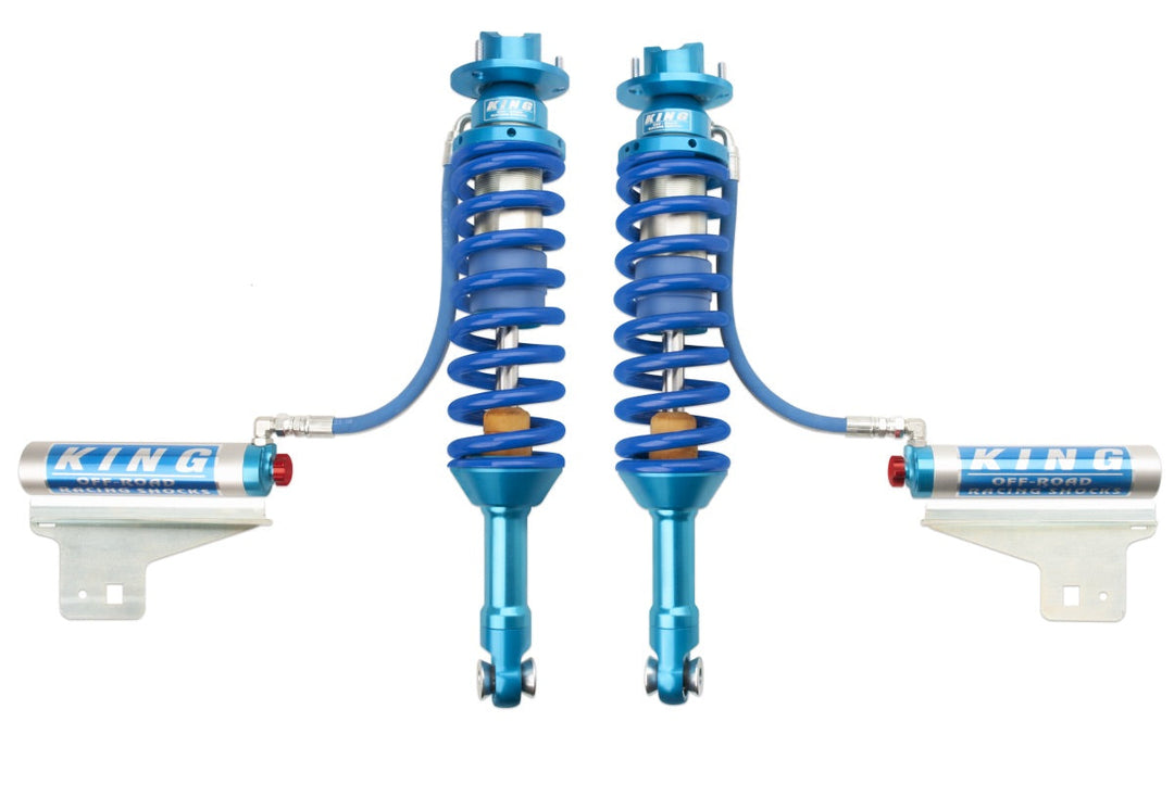 King Shocks 3.0 Performance Coilovers w/ Adjustable Remote Reservoir Front Pair for 2010-2014 Ford Raptor 4WD - King Shocks