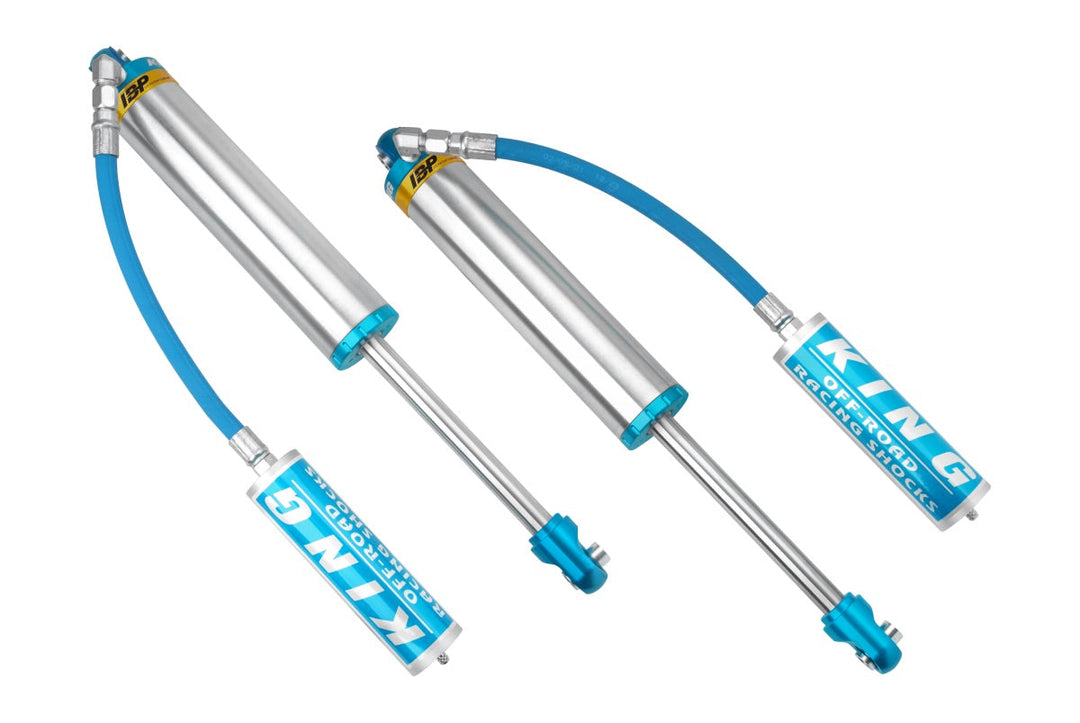 King Shocks 3.0 Performance Racing Smoothie w/Hose Remote Reservoir + Internal Bypass Shocks PR3010-SS-I - King Shocks