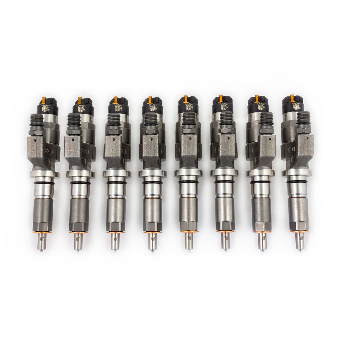 S&amp;S Diesel LB7 SAC00 Duramax Fuel Injector Set 2001-2004 — LB7-SAC00-SET