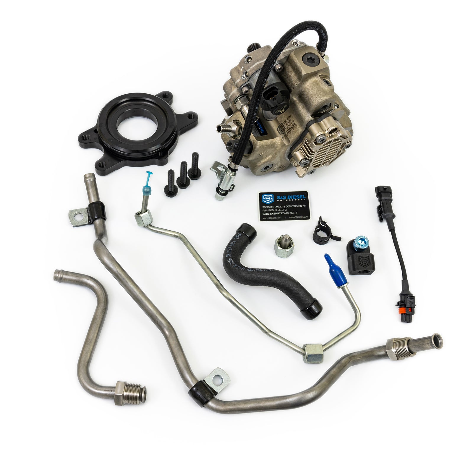S&S Diesel LML Duramax CP3 Conversion Kit 50-State CARB Exempt 2011-2016 — LML-CP3-CARB