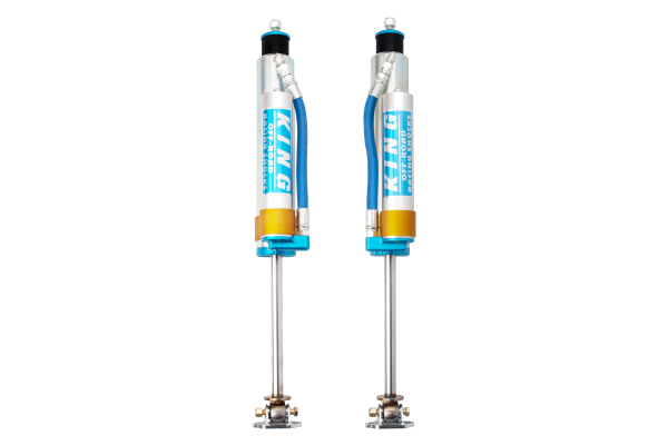 King Shocks 2.5" Performance Front Piggyback Reservoir Shock – 1984-2001 Jeep Cherokee XJ (5-6" Lift)