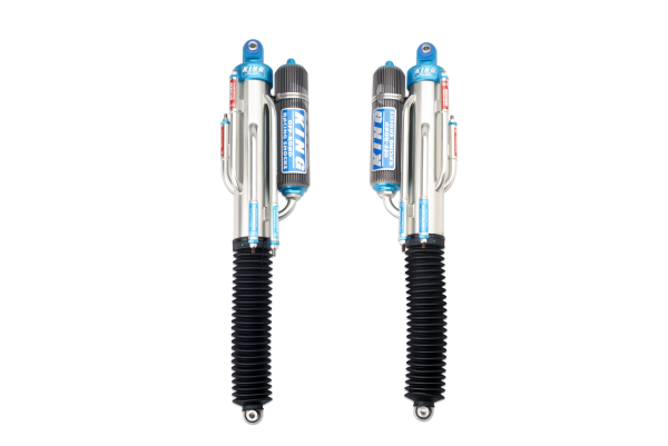 King Shocks 3.0" Performance Rear Piggyback Reservoir Shock – 2017-2026 Ford F-150 Raptor 4WD (4-Tube Bypass, Performance Fin Reservoir)