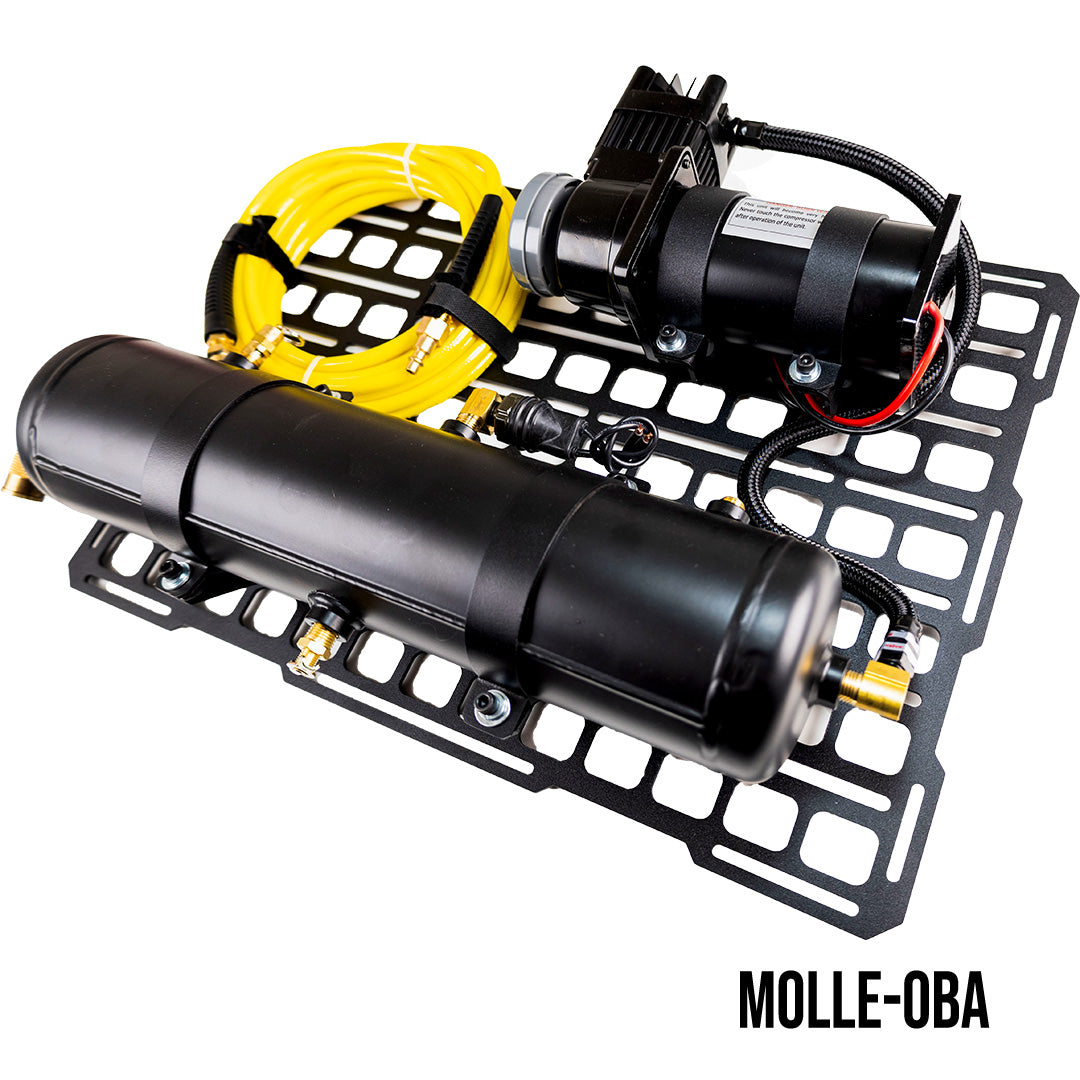 Kleinn MOLLE Mounting Panel - Black Powder Coated - image 1