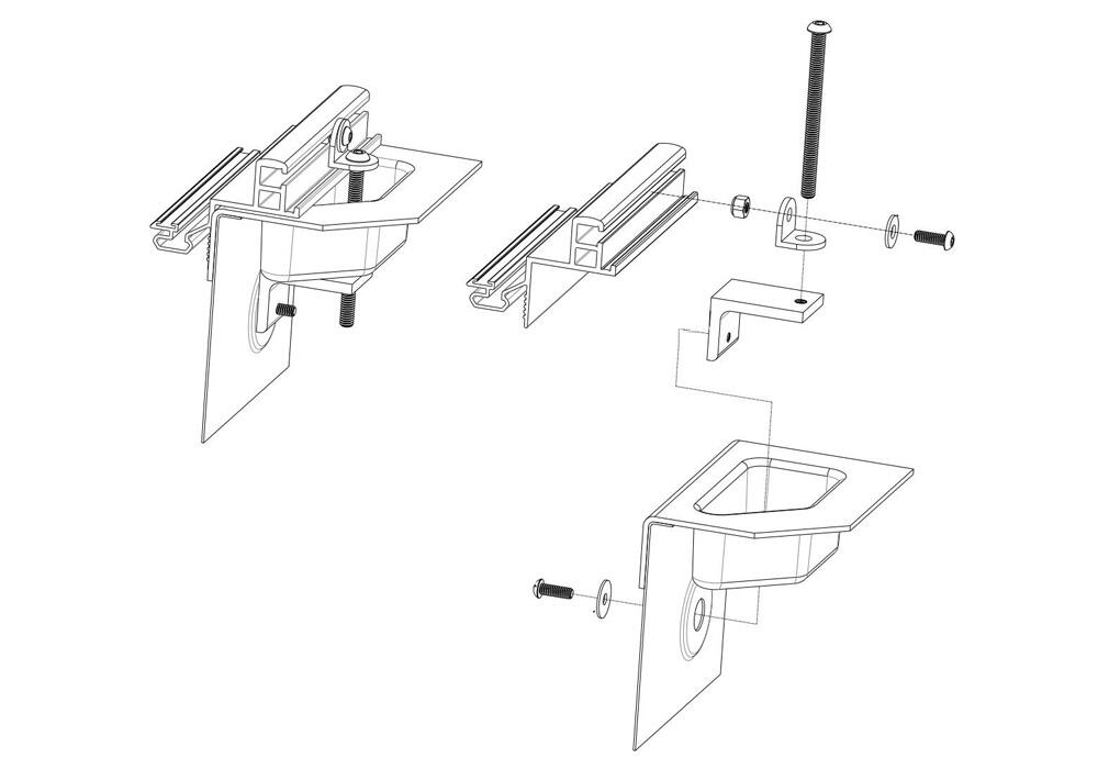 BAK BAKFlip CS Stabilizer Bracket Kit For GM Trucks