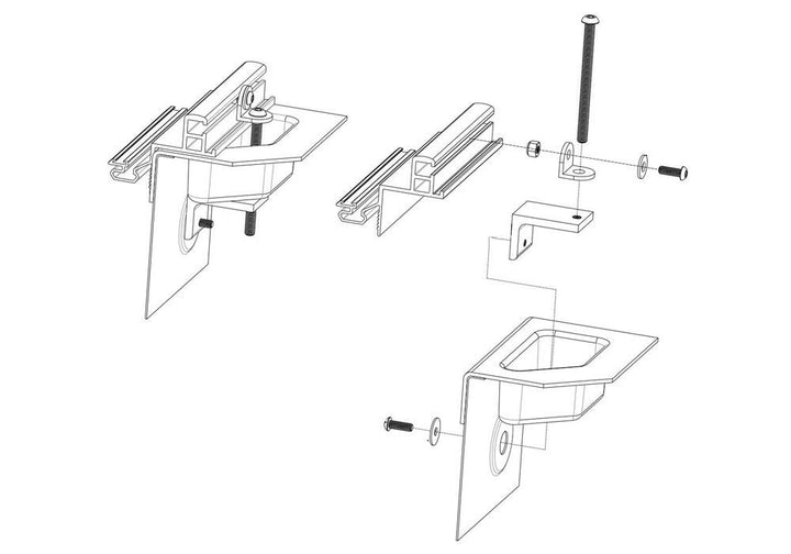 BAK BAKFlip CS Stabilizer Bracket Kit For GM Trucks