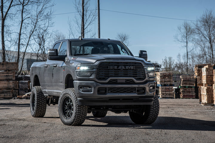 BDS Suspension 4 Inch Lift Kit w/ Radius Arm Extended Travel Ram 2500 2025-2027 4WD Diesel