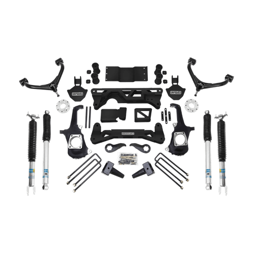7-8" Lift Kit - GM Silverado / Sierra 2500HD/3500HD W/ Bilstein Shocks 2011-2019