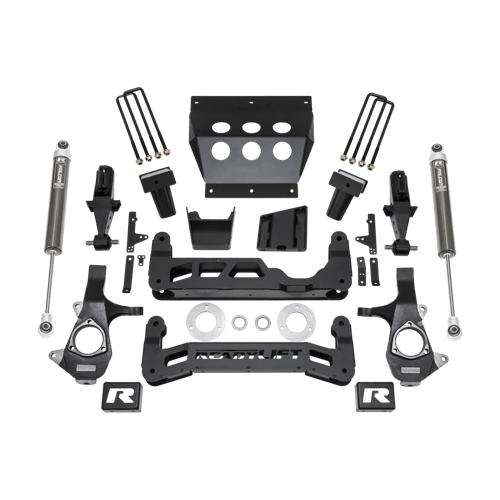 ReadyLift 7 Inch Lift Kit 2014-2016 Silverado/Sierra 1500 .5 W/ Aluminum Suspension With Falcon 1.1 Monotube Shocks