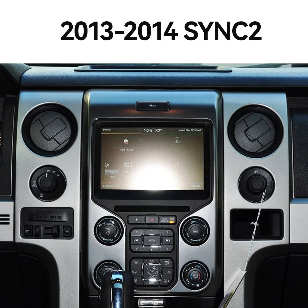 14.4 Inch Android 13 128GB for Ford F150 Raptor 2009-2014 Tesla Style Car GPS Navigation Multimedia Player Radio Tape Headunit