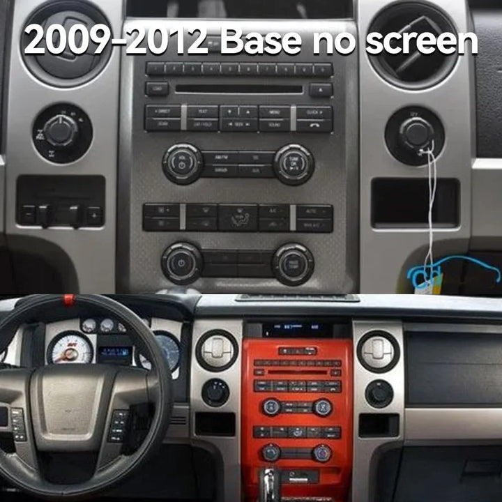 14.4 Inch Android 13 128GB for Ford F150 Raptor 2009-2014 Tesla Style Car GPS Navigation Multimedia Player Radio Tape Headunit