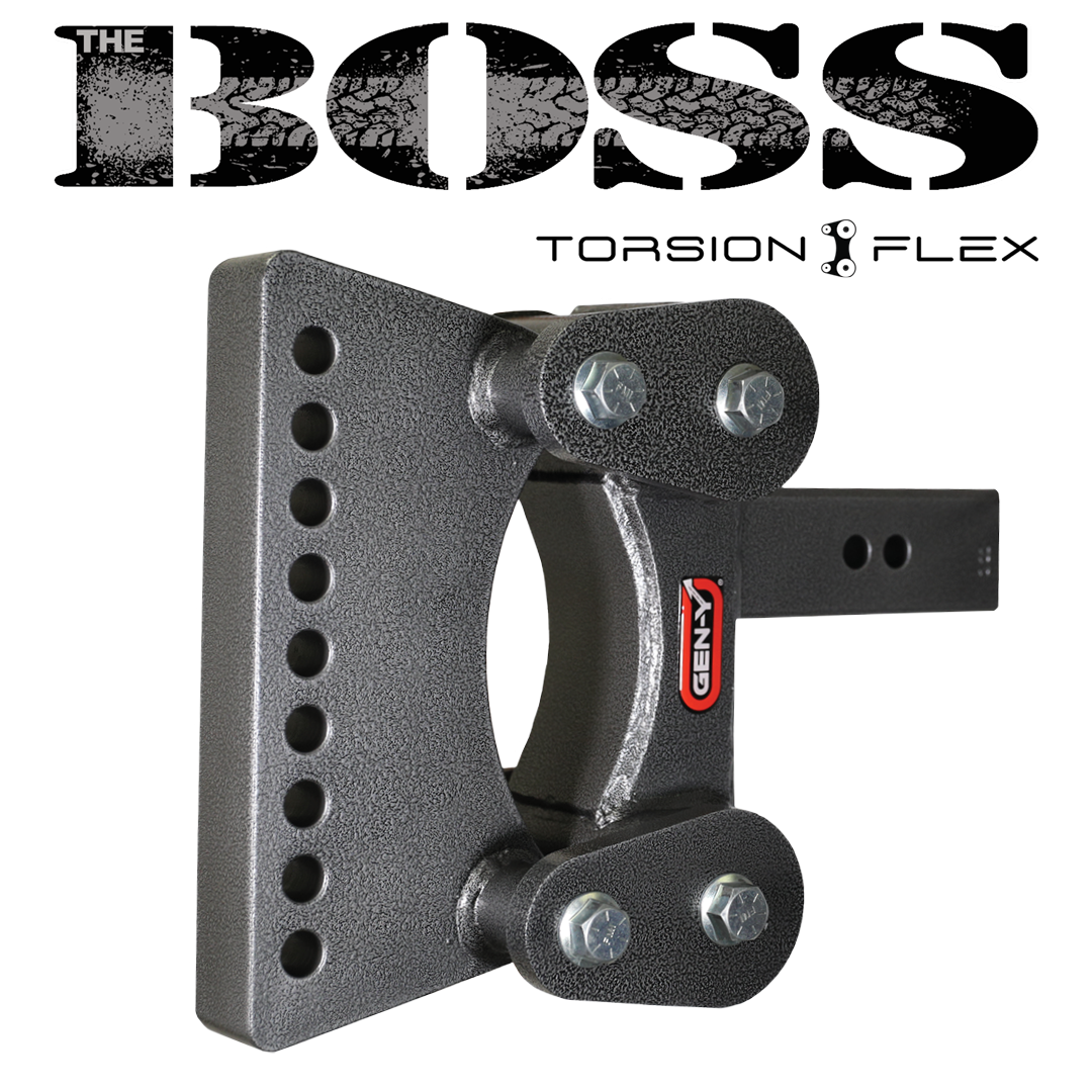 Gen Y Hitch BOSS (Torsion-Flex) Weight Distribution (2 Inch- 3 Inch) Shank