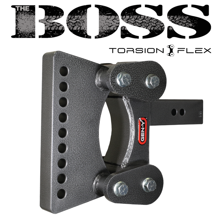 Gen Y Hitch BOSS (Torsion-Flex) Weight Distribution (2 Inch- 3 Inch) Shank