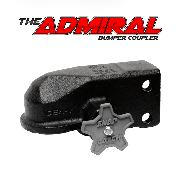 Gen Y Hitch ADMIRAL Bumper Coupler with SnapLatch