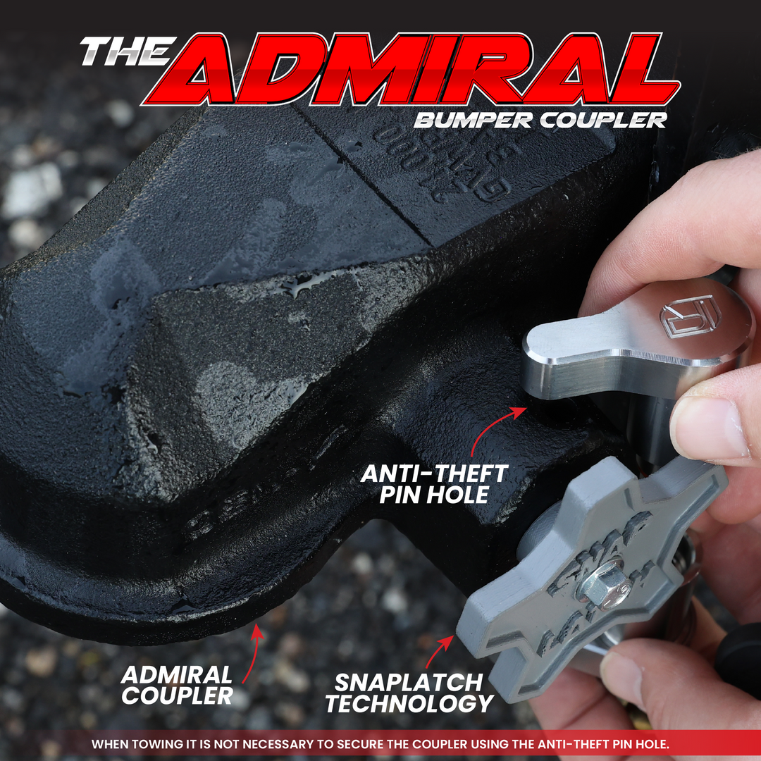 Gen Y Hitch ADMIRAL Bumper Coupler with SnapLatch