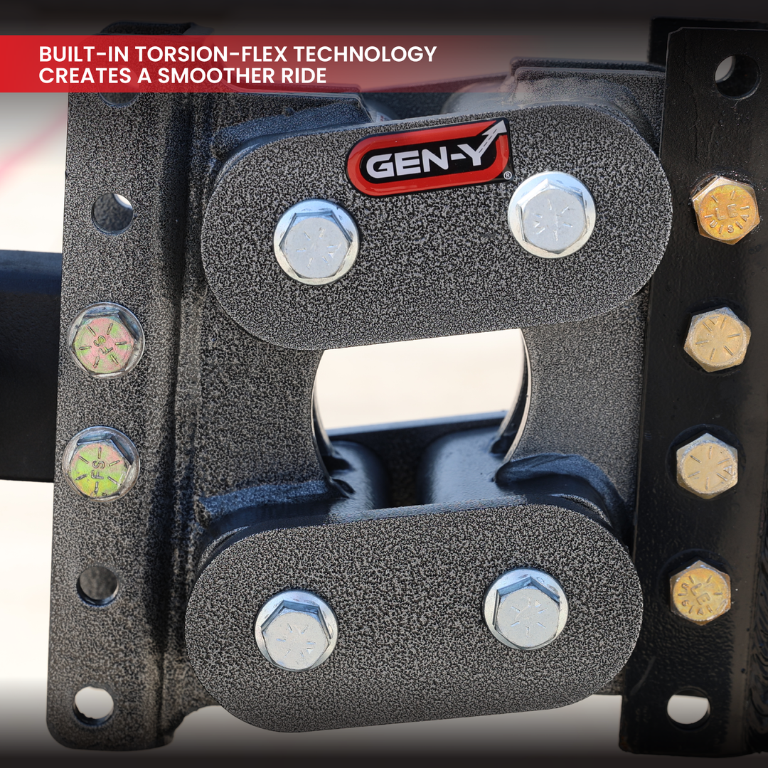 Gen Y Hitch CONTRACTOR (Torsion-Flex) Trailer Channel Mount