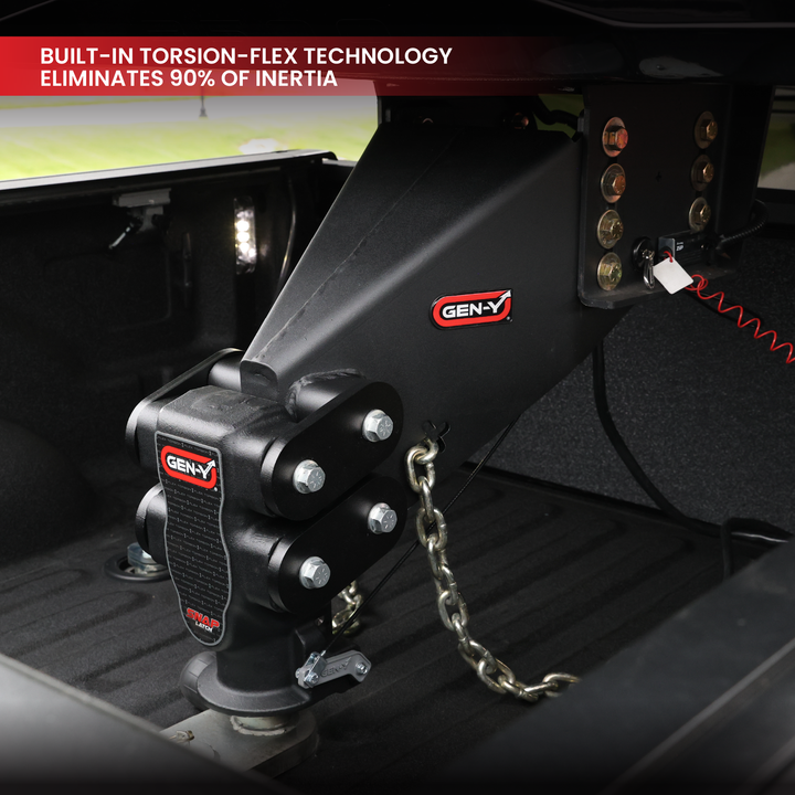 Gen Y Hitch EXECUTIVE Fifth Wheel-to-Gooseneck (Torsion-Flex) Pin Box
