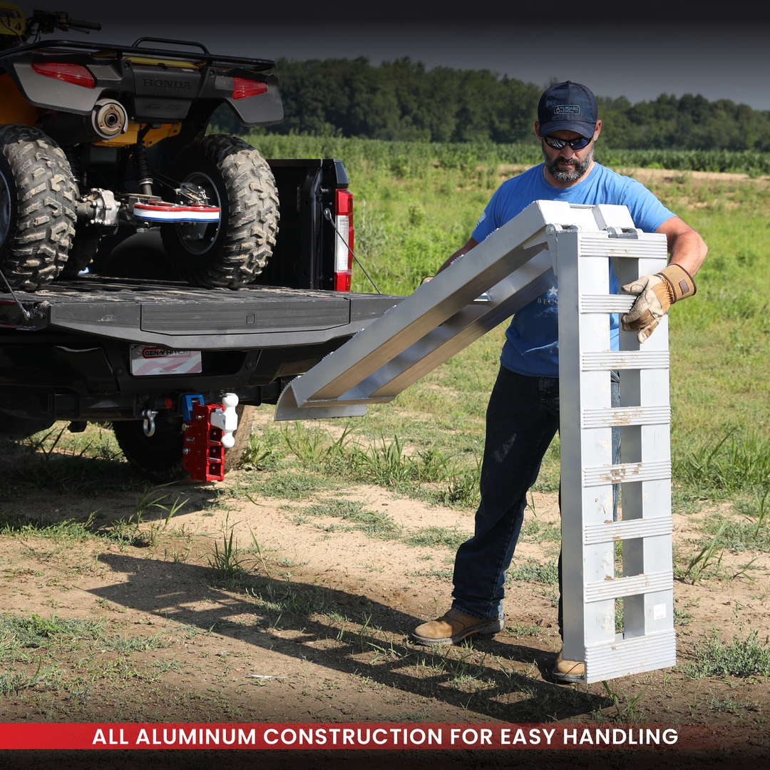 Gen Y Hitch Single Foldable Aluminum Loading Ramps