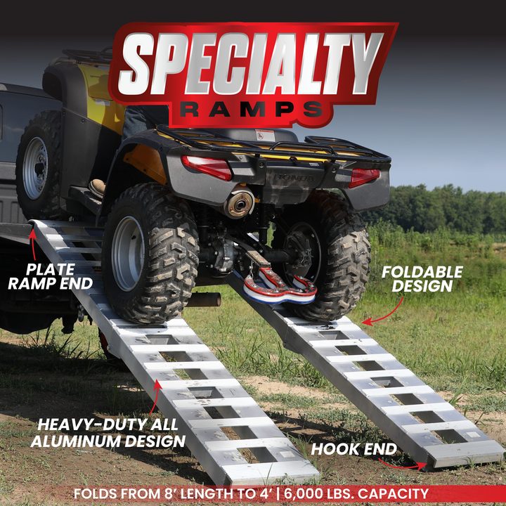Gen Y Hitch Foldable Aluminum Loading Ramps