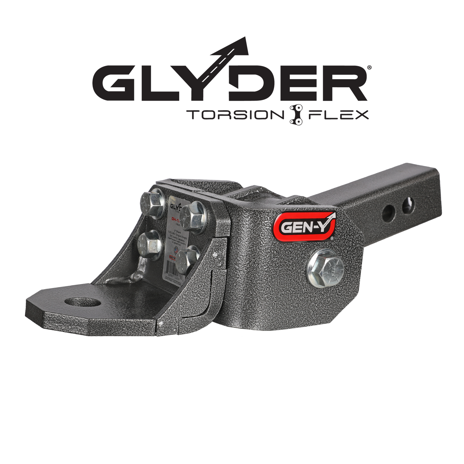 Gen Y Hitch GLYDER 7K (Torsion-Flex) Ball Mount - 2 Inch Shank