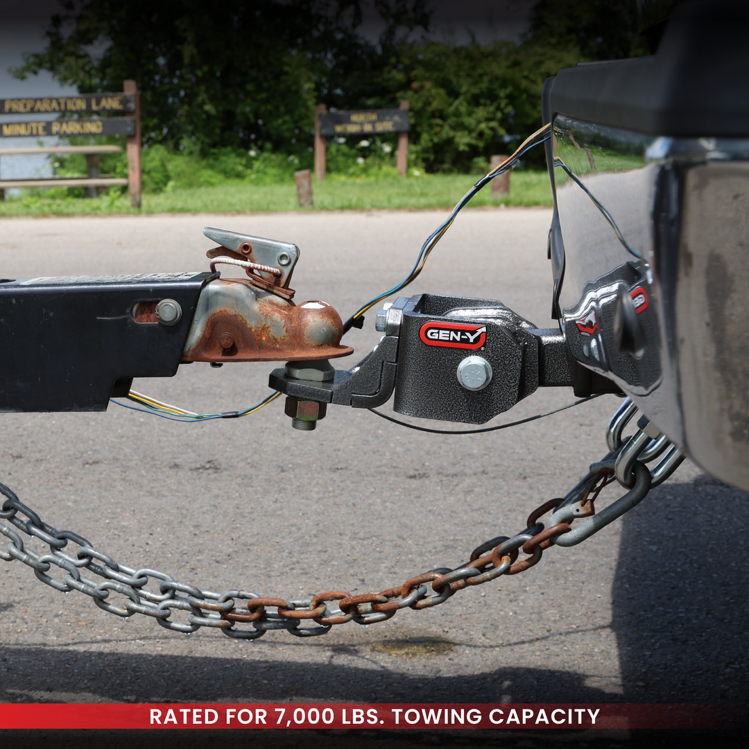 Gen Y Hitch GLYDER 7K (Torsion-Flex) Ball Mount - 2 Inch Shank