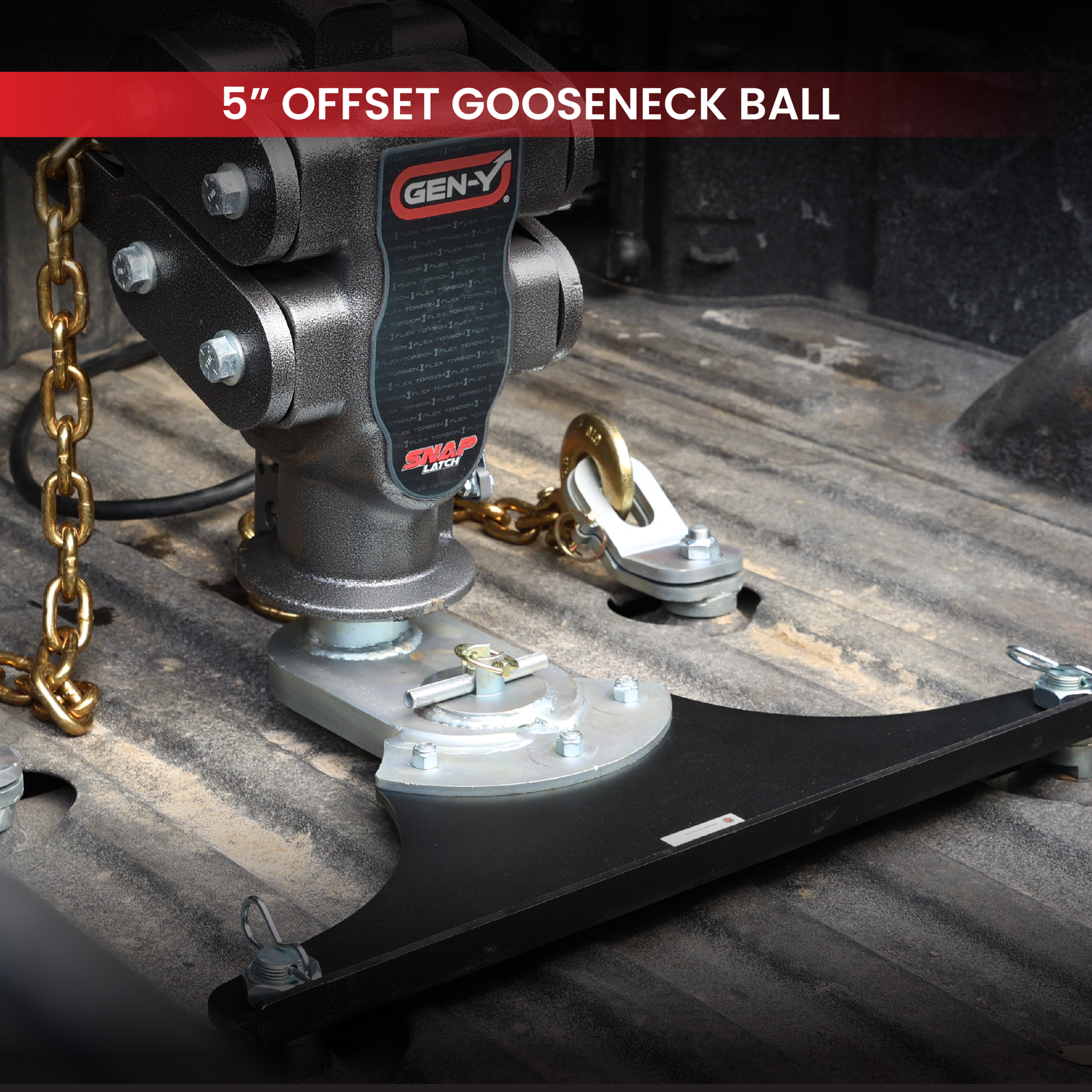 Gen Y Hitch GoosePuck 5 Inch Offset Ball Puck System