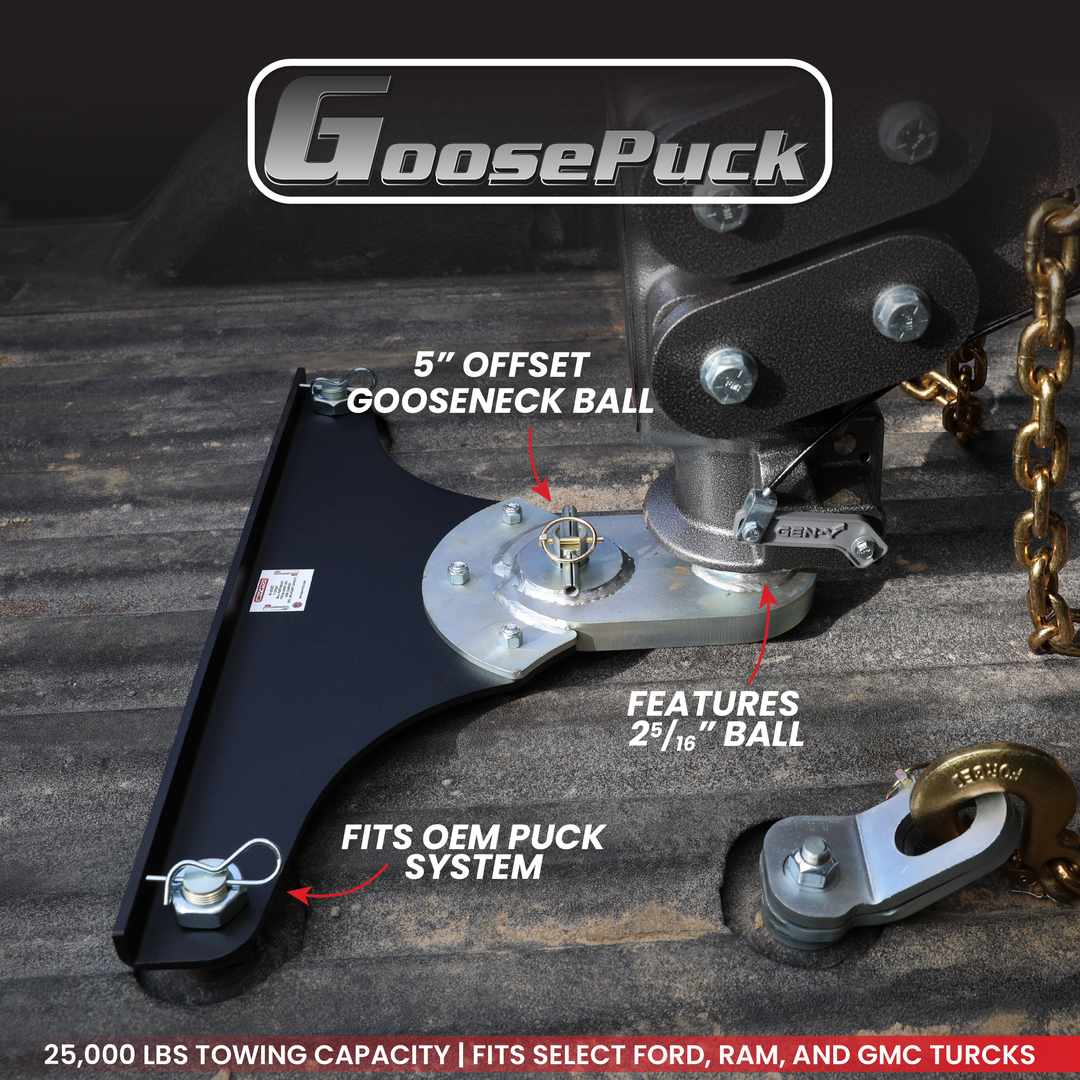 Gen Y Hitch GoosePuck 5 Inch Offset Ball Puck System