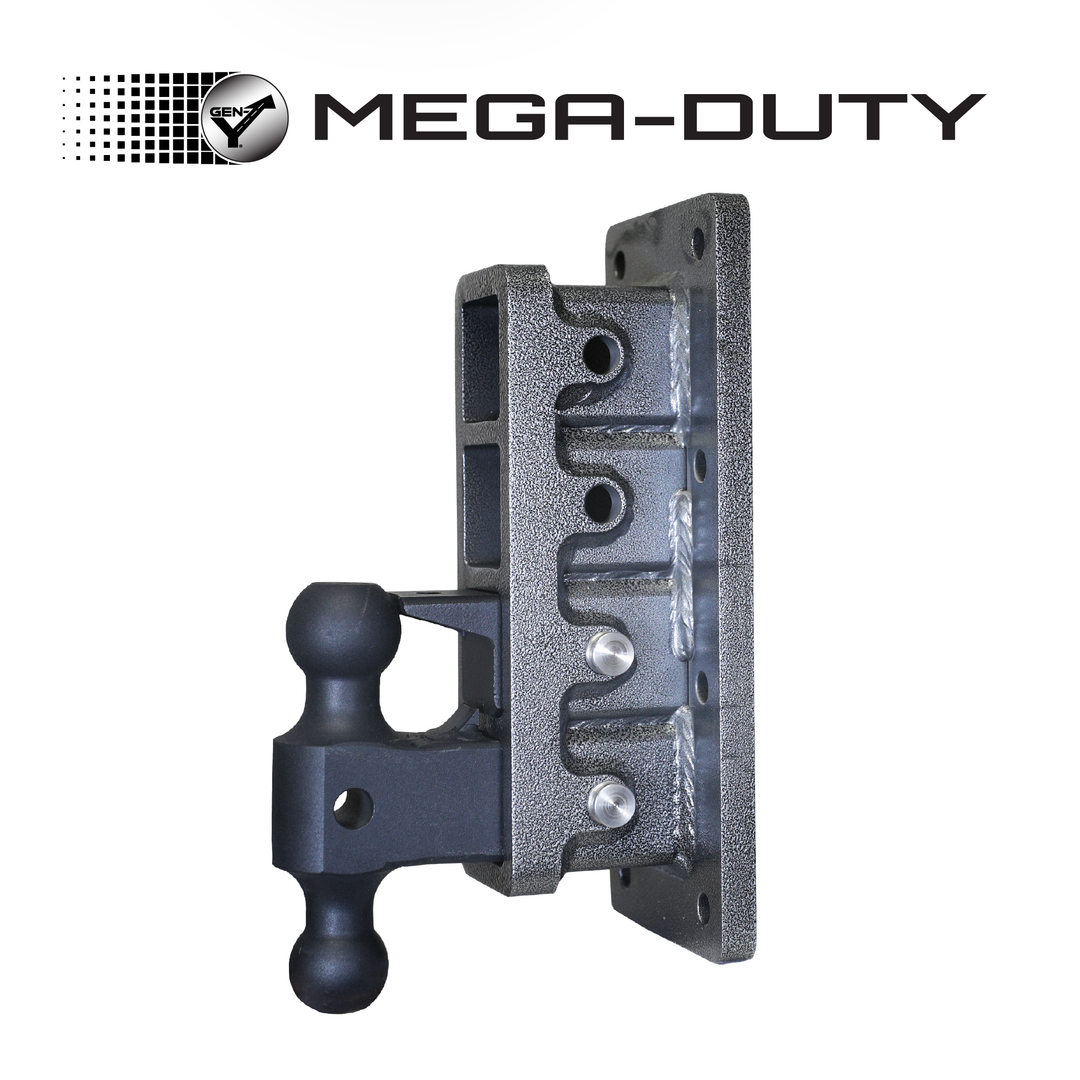 Gen Y Hitch MEGA-DUTY Bolt-On Adjustable Hitch