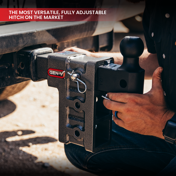 Gen Y Hitch MEGA-DUTY Bolt-On Adjustable Hitch