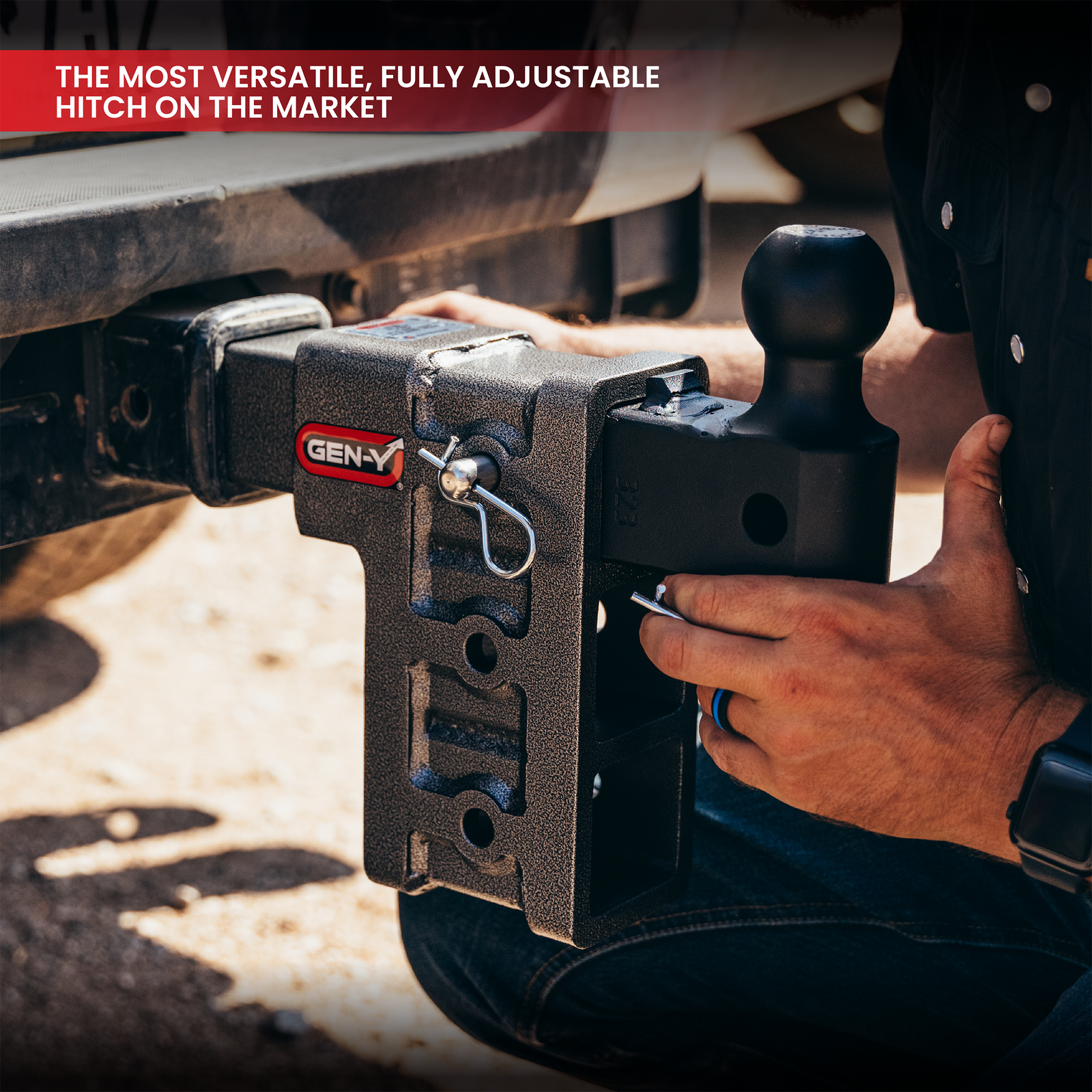 Gen Y Hitch MEGA-DUTY 10K Drop Hitch - 2 Inch Shank