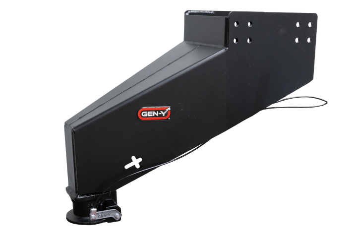 Gen Y Hitch NOMAD Fifth Wheel-to-Gooseneck Static Pin Box with SnapLatch Coupler